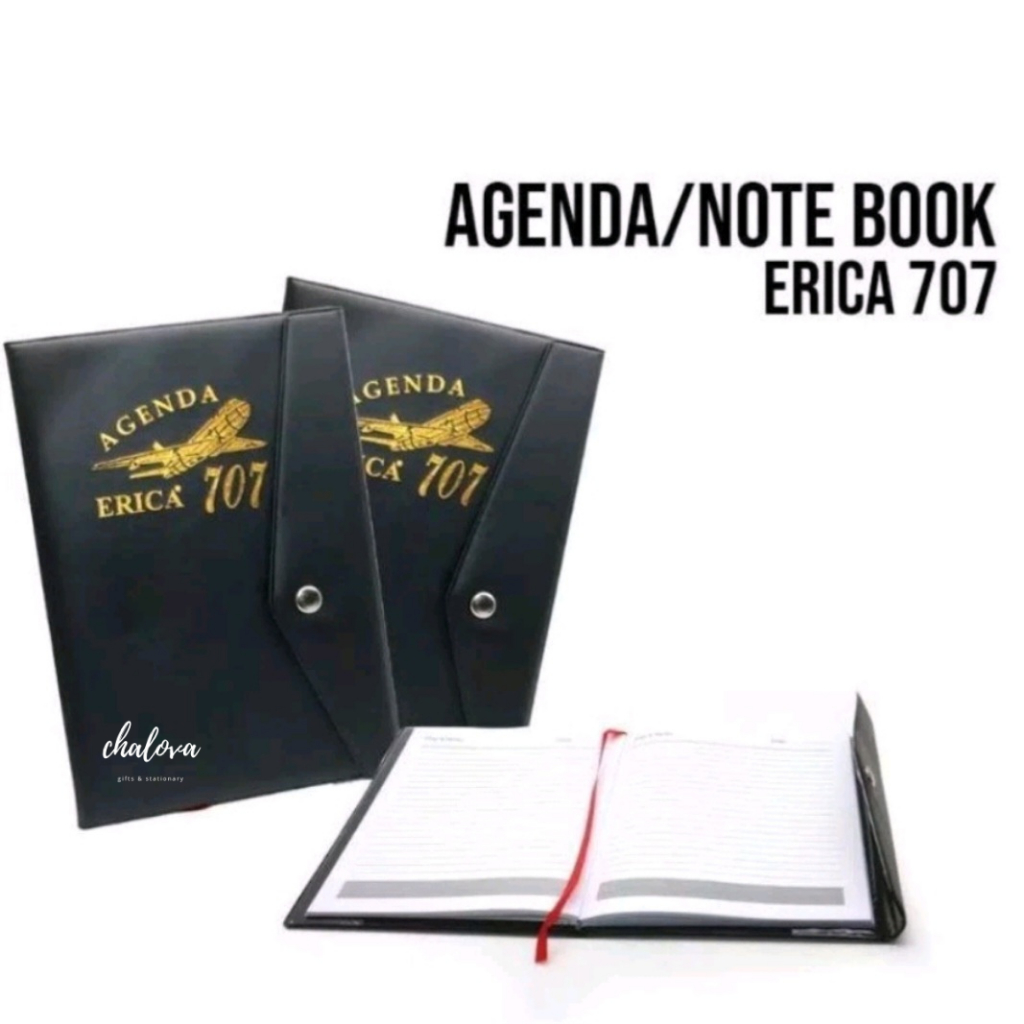 

[PCS] BUKU AGENDA KANCING ERICA 707 / NOTES DIARY NOTEBOOK ERICA / BUKU PLANNER