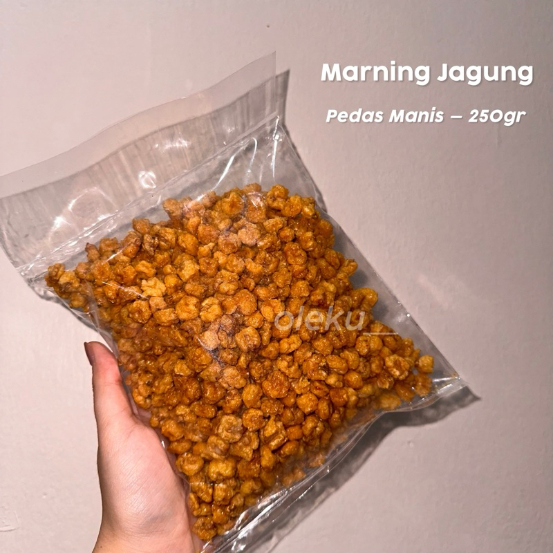 

OLEKU SNACK — MARNING JAGUNG PEDAS MANIS | CEMILAN GURIH, RENYAH, SNACK