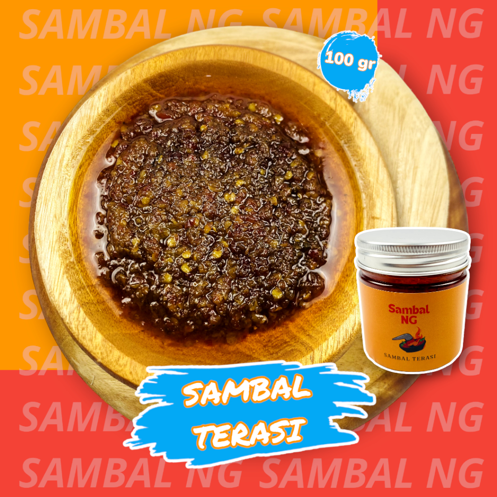 

Sambal Terasi/Bawang/Baby Cumi/Teri Terlaris Enak Sambel Terasi Premium Pedas Murah SAMBAL NG