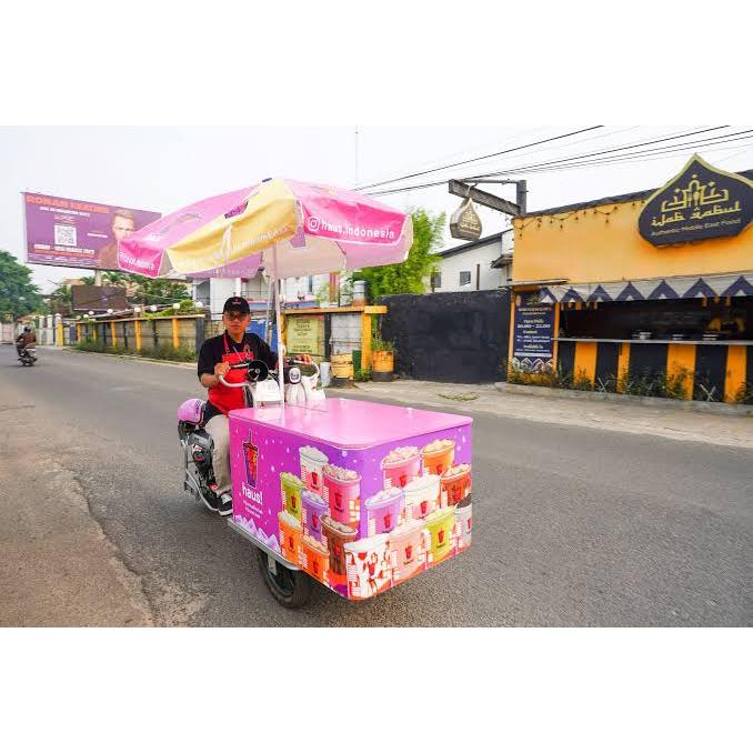 SELIS PUJASERA-GEROBAK LISTRIK MAKANAN DAN MINUMAN KELILING