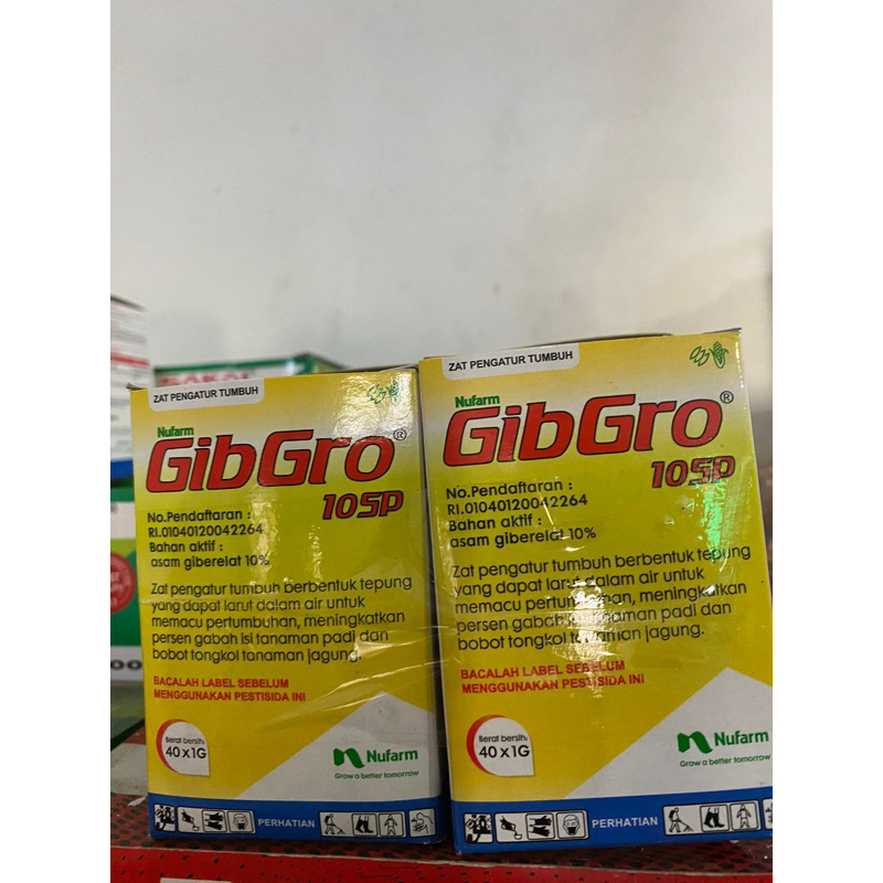(BISA COD )GIBGRO (1 KOTAK ISI 40 Pcs )ZAT PENGATUR TUMBUh