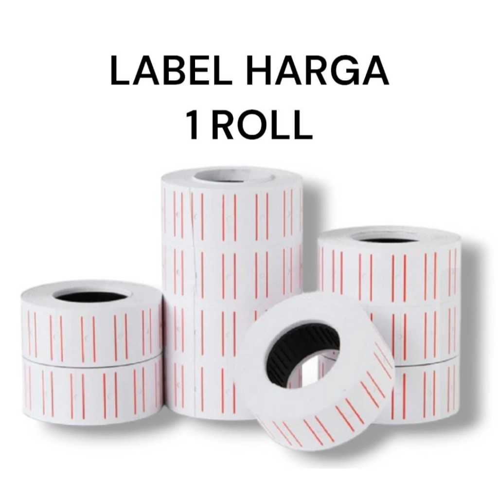 

(1 ROLL) Vanco Label Harga / Price Tag / Label Roll. LB-01-600