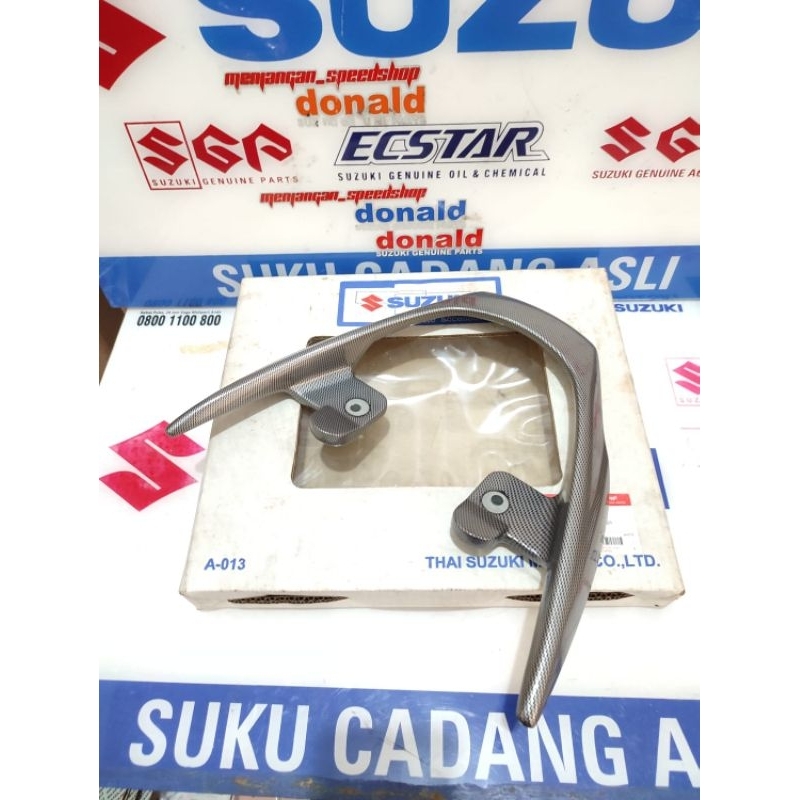 Behel Motif Carbon Suzuki Skywave 125 SGA Barang Baru Asli Original SGP