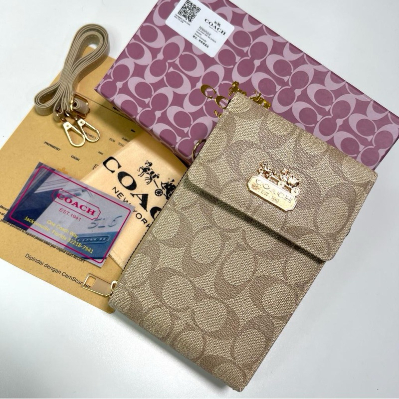 SLINGBAG HP COACH FREE BOX & DUSTBAG & FAKEBILL PAPERBAG