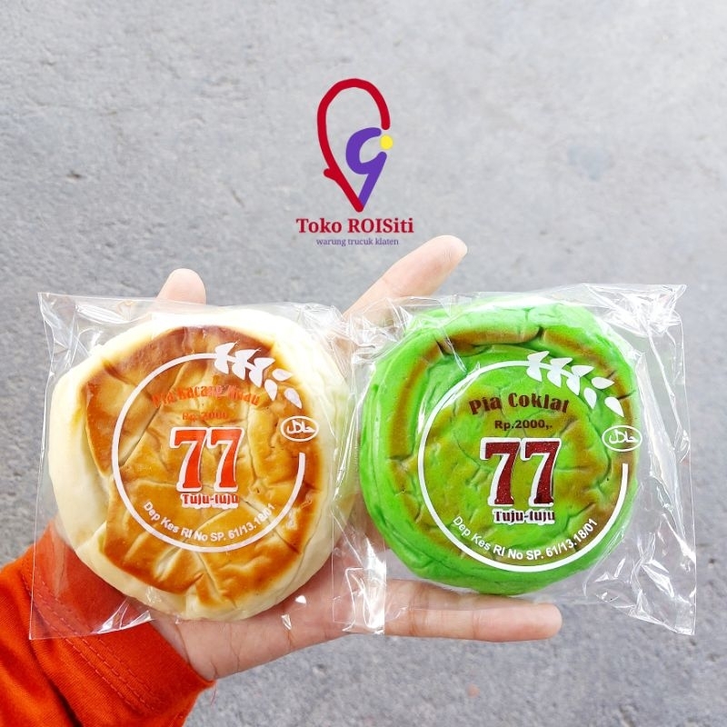 

Pia 77 coklat kacang hijau