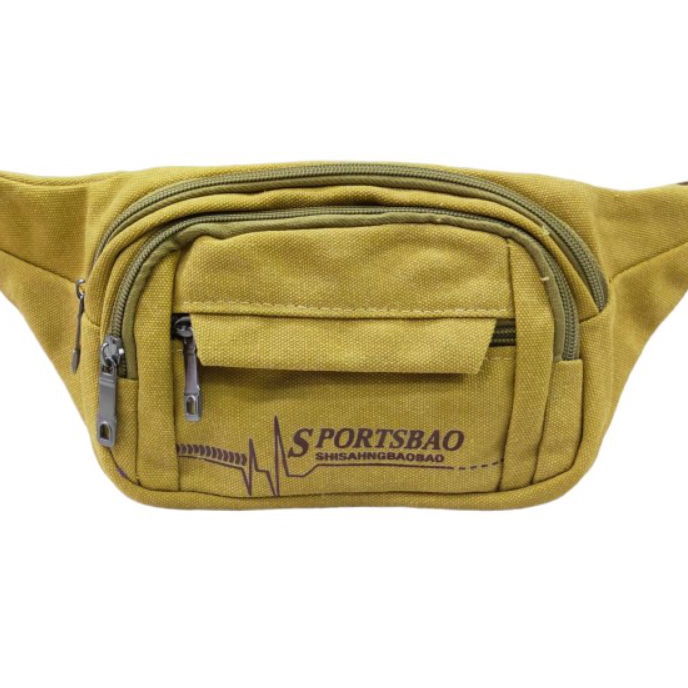 Harga Heboh Tas pinggang pria kanvas tas selempang pria kanvas sport import