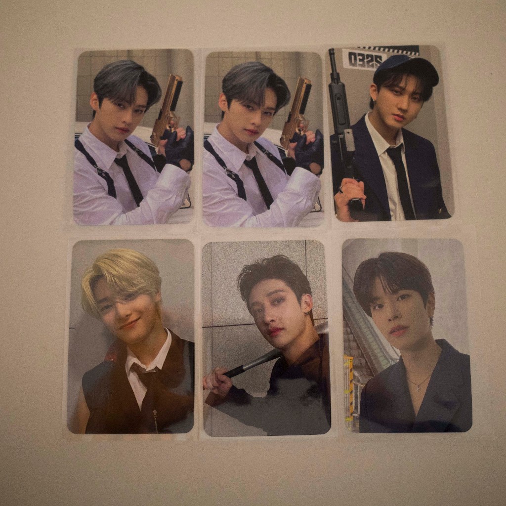 Stray Kids Photocard PC Maxident Music Korea MuKor Benefit POB (Lee Know, Changbin, I.N, Bangchan, S