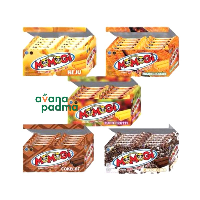 

Momogi (Isi 20/Box) (20x5g) (4 Varian Rasa)