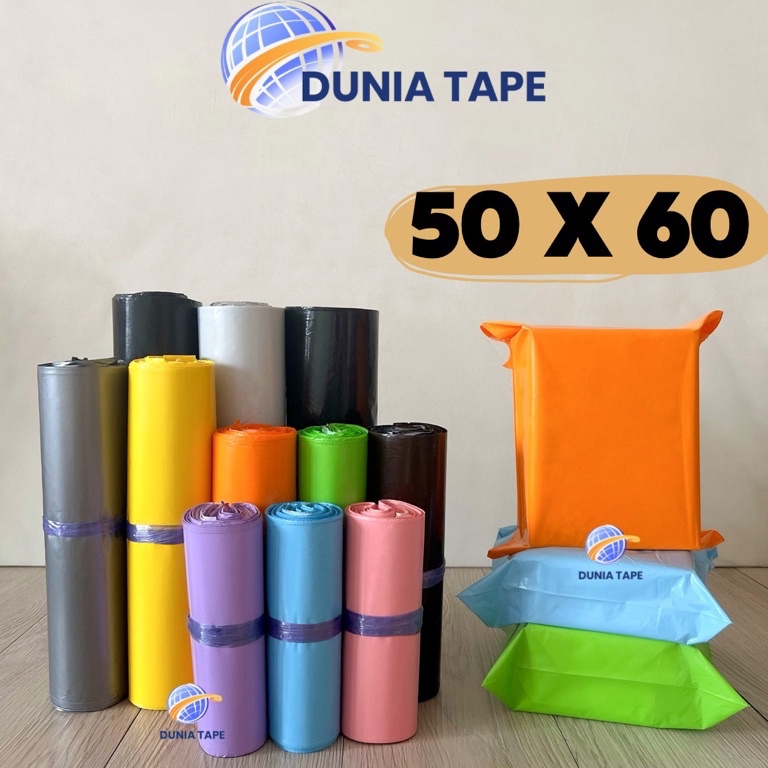 

KODE Q4F Plastik Polymailer 5x6 Polymailer Lem Kantong Packing Online