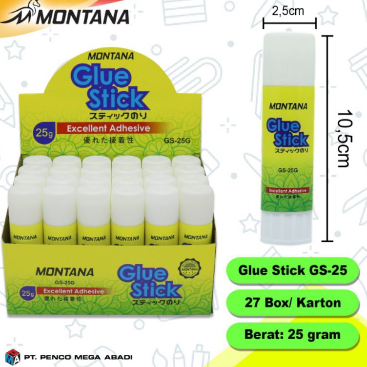 

KODE S6K3 lem stikMontana 25gram