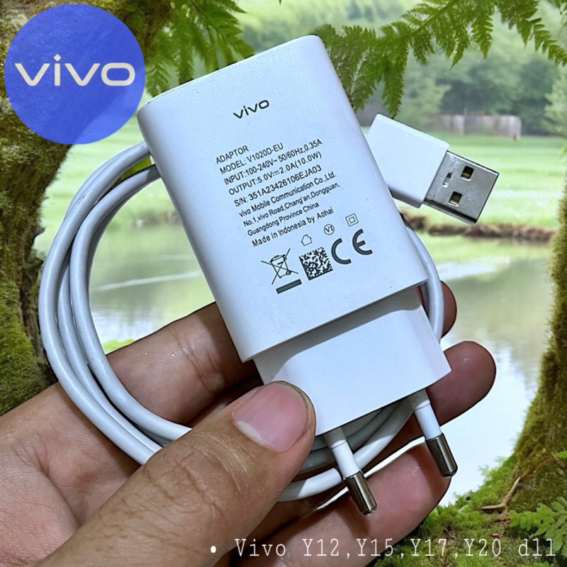 Charger Vivo 10w , Vivo Y12, Y12i,Y12s,Y15,Y15s Dll