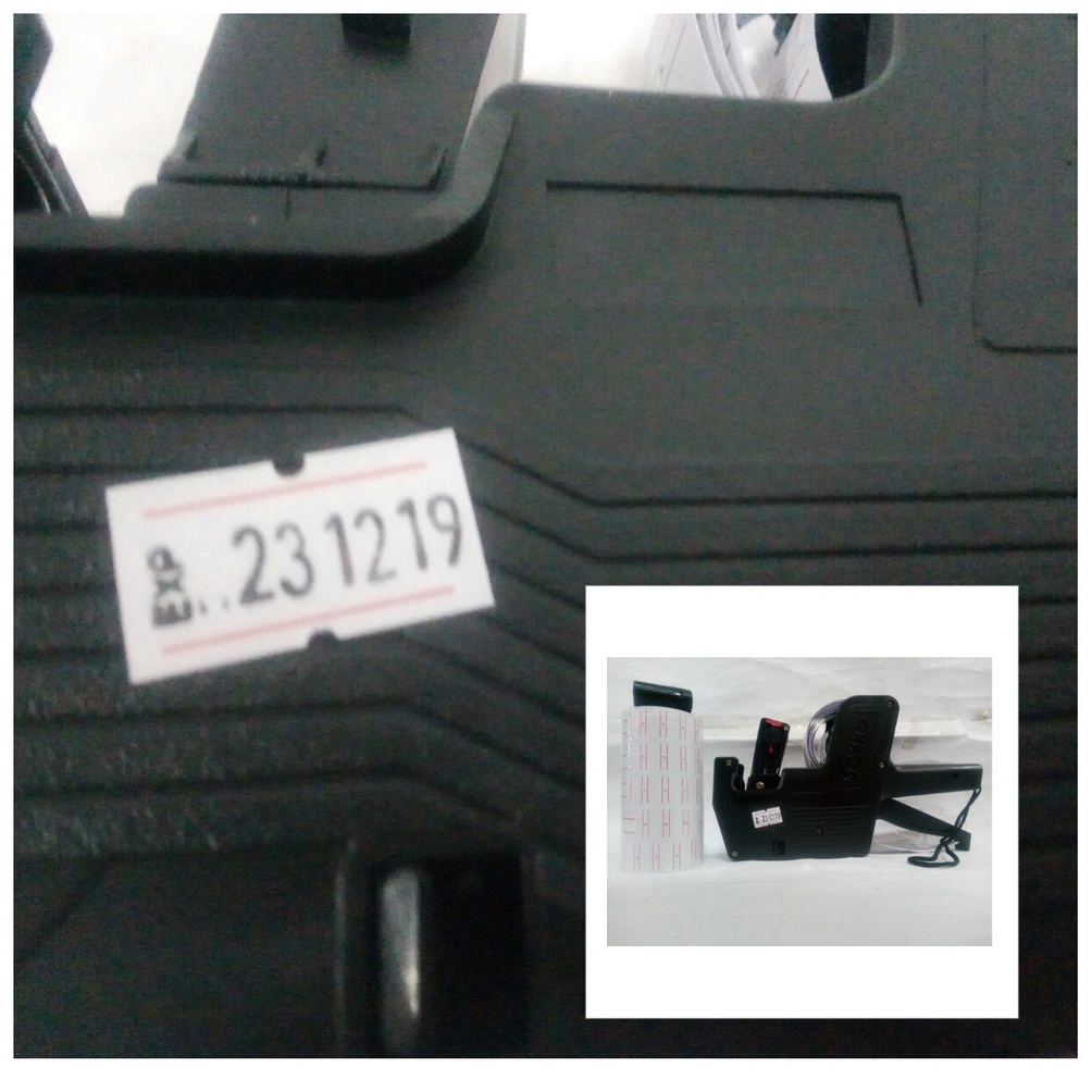 

KODE M2R7 Alat expired date exp dated alat tanggal kadaluarsa bonus tinta kertas cadangan alat label