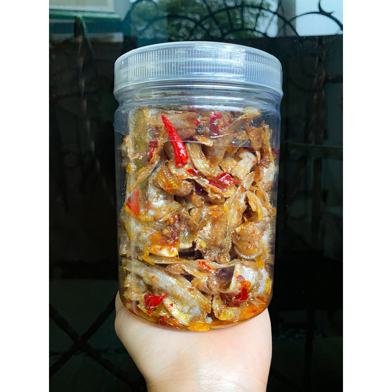 

IKAN ASIN KAPAS TAWAR BALADO CRISPY (Lauk Kering)