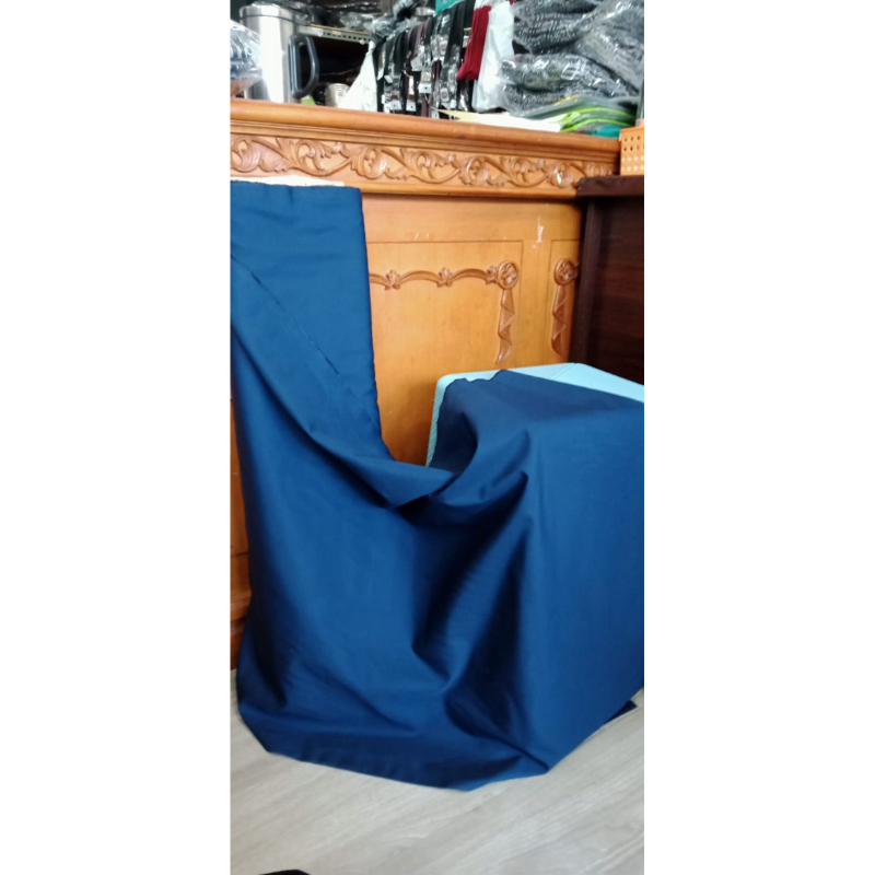 Kain Famatex Warna Biru SMP Seragam sekolah