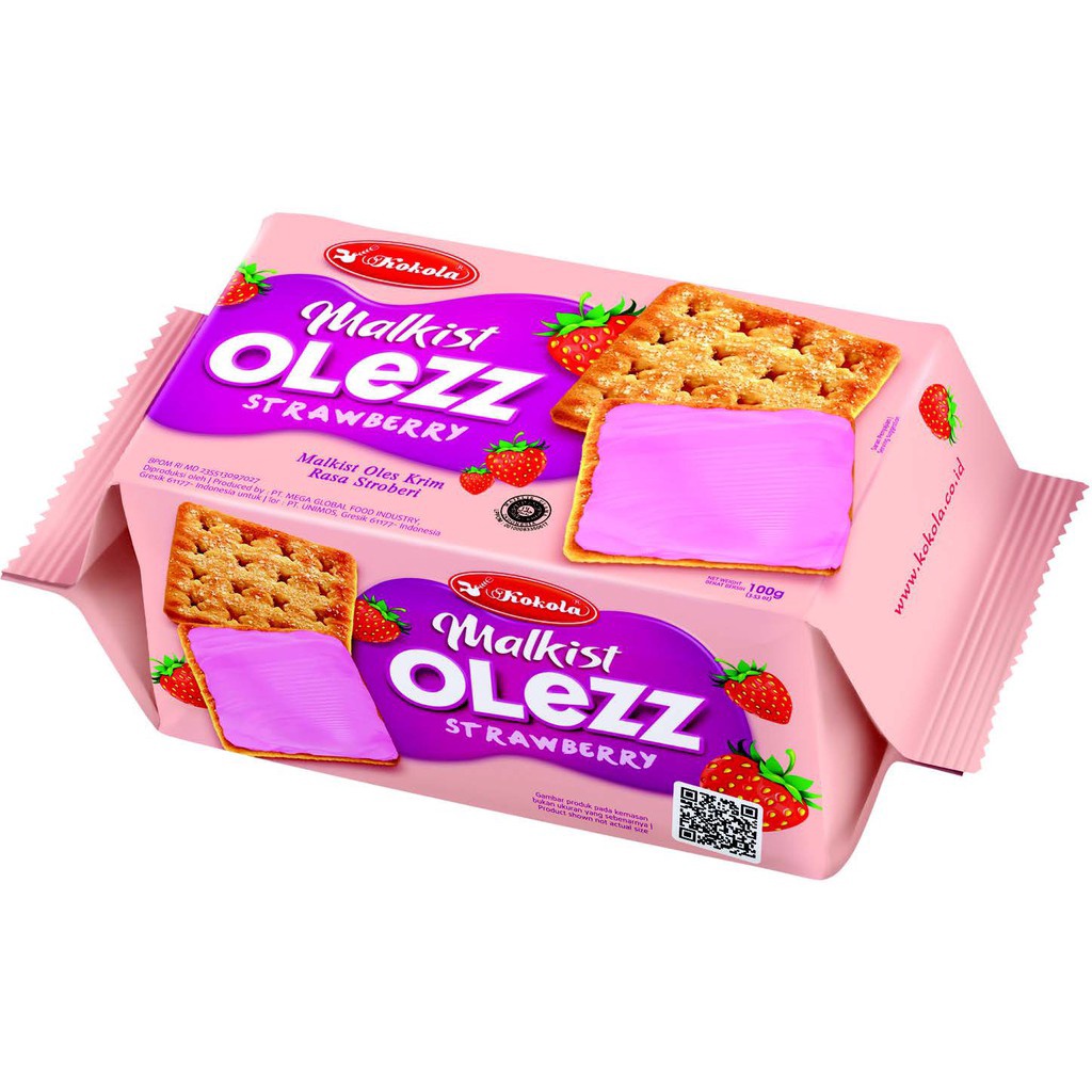 

SERU Biskuit Malkist Olezz Strawberry 1gr