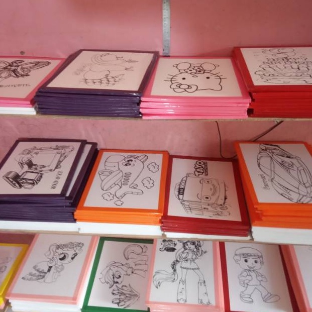 

KODE T5Q3 Paket 2 Styrofoam lukis list lakban