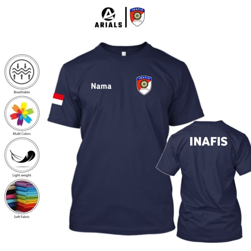 Arials Kaos Baju Polisi INAFIS POLRI Indonesia