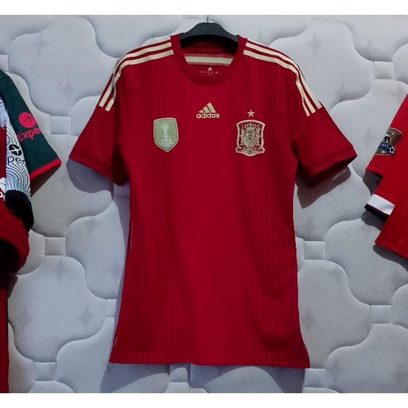 JERSEY SPANYOLL-SPAINN 2013-PI-PLAYER ISSUE-ADIZERO-ORIGINAL- M -