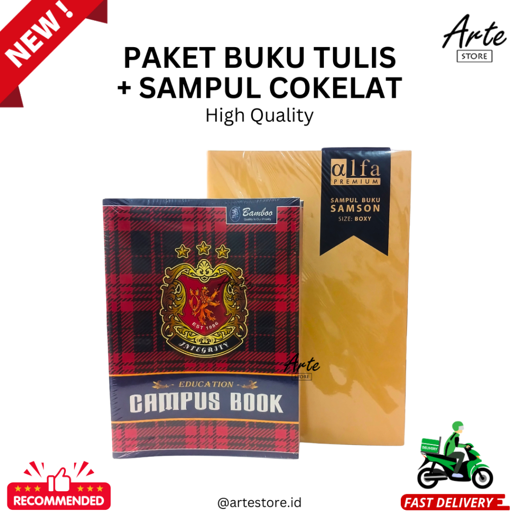 

Paket Buku Tulis dan Sampul Polos