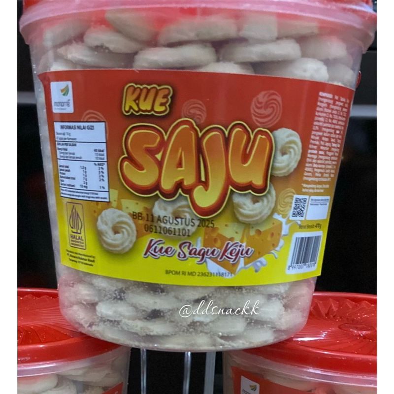 

KUE SAJU / KUE KERING SAGU KEJU