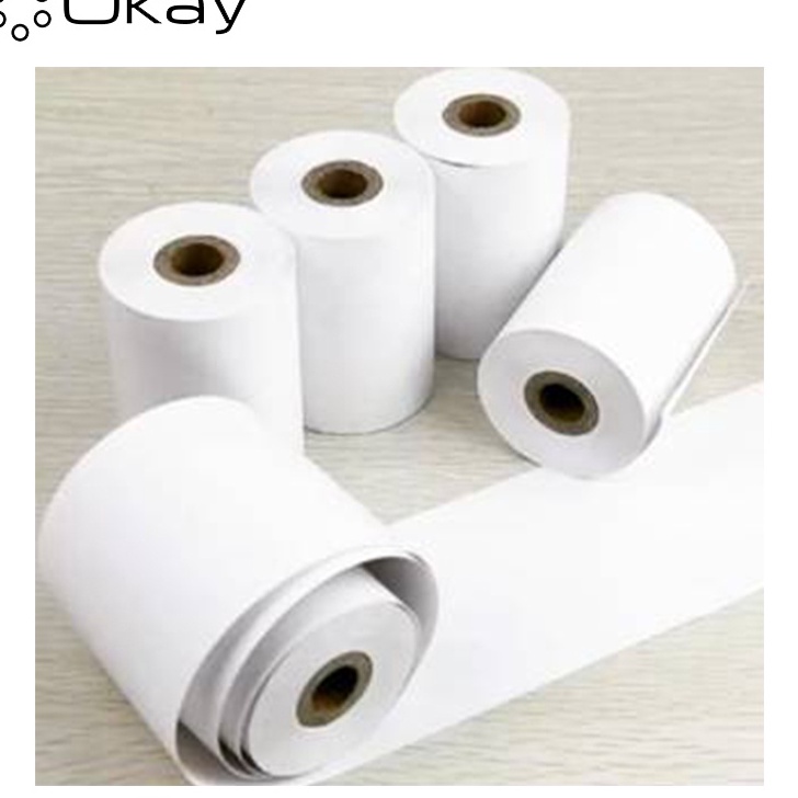 

KI3 Okay Kes thermal 58x4mm cocok untuk m printer kasir ppob per 5 roll