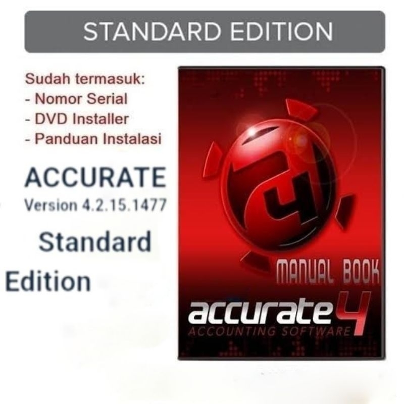 ACCURATE 4 Standard - Software Akuntansi