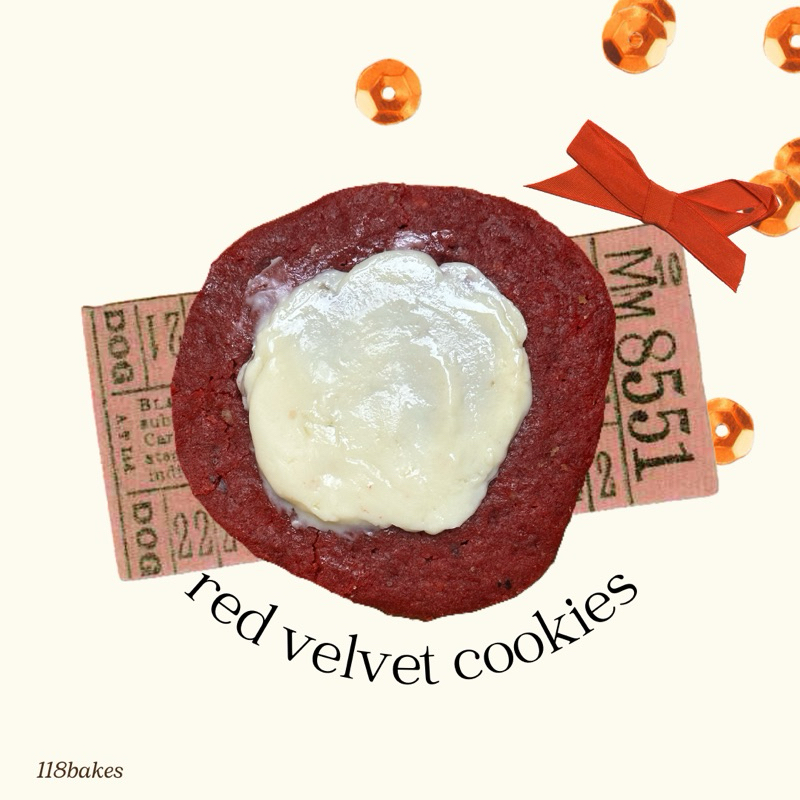 

118BAKES | RED VELVET COOKIES