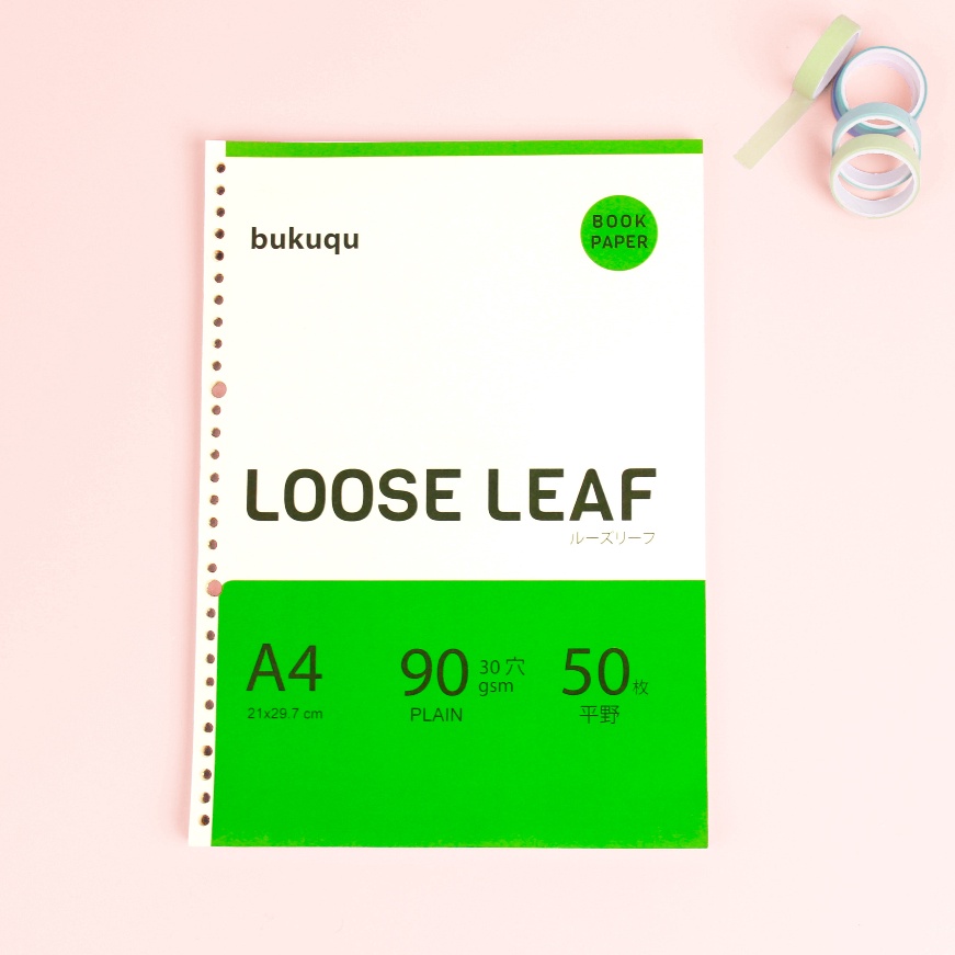 

HJ6 A4 Bookpaper Loose Leaf POLOS by Bukuqu