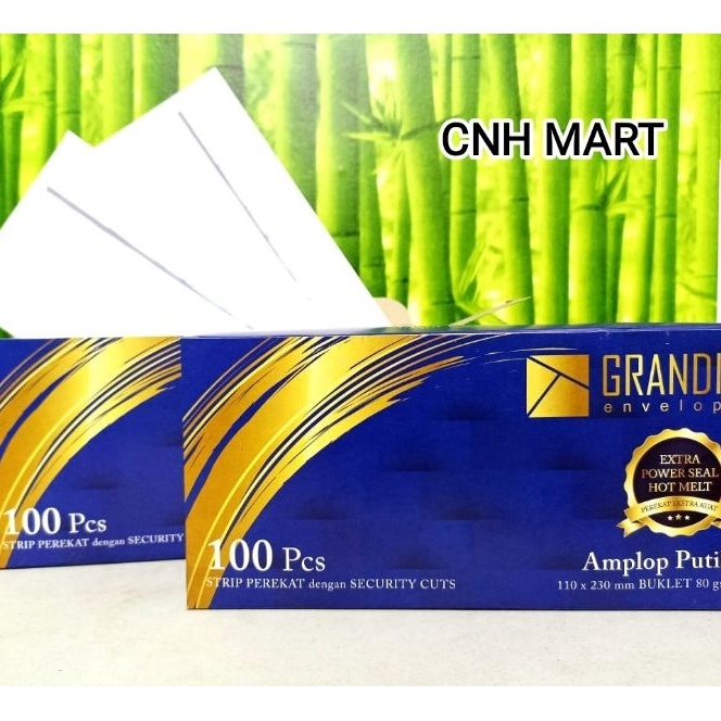 

KF7 AMPLOP PUTIH NO 9 GRANDIA 1 PCS