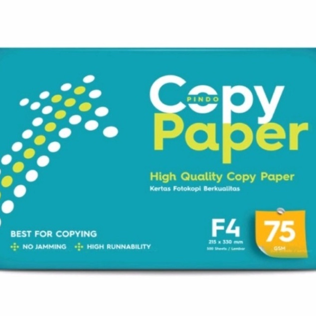 

Diskon Kes HVS FOLIO 75 gr COPY PAPER
