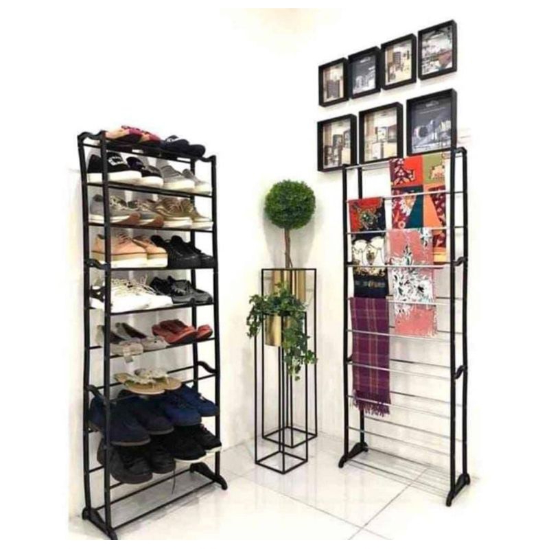 rak amazing 10 susun /rak sepatu / rak hijab