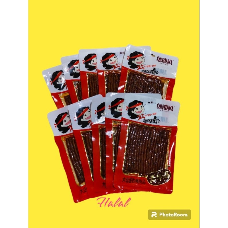 

Paket 10 pcs Latiao Snack 100 g Original Wulama