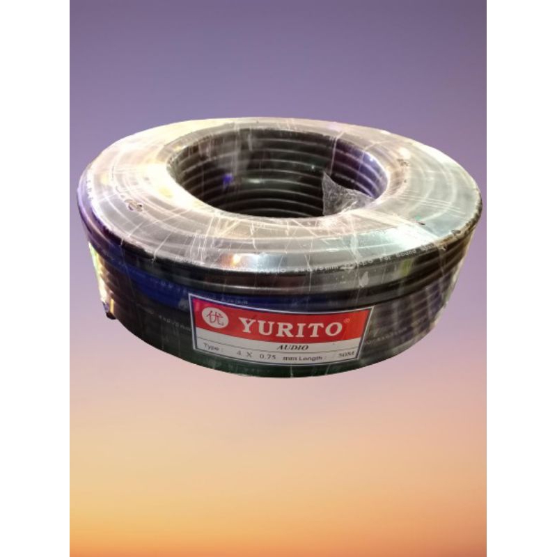 Kabel Serabut Audio NYY HY 4x0.75 Yurito Termurah rol 50meter