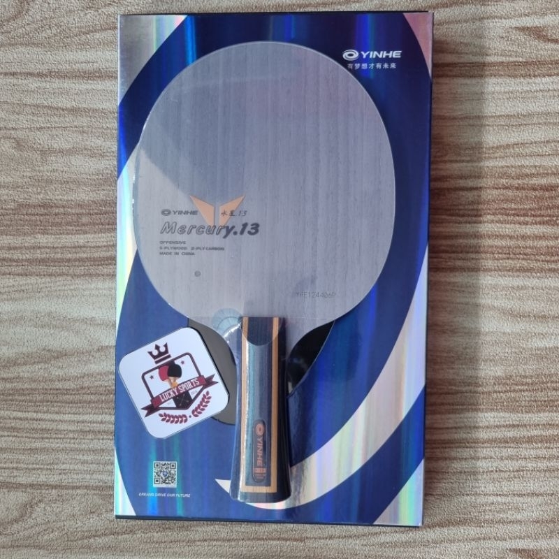 Kayu Bet Pingpong Yinhe Mercury 13 Y13 Original