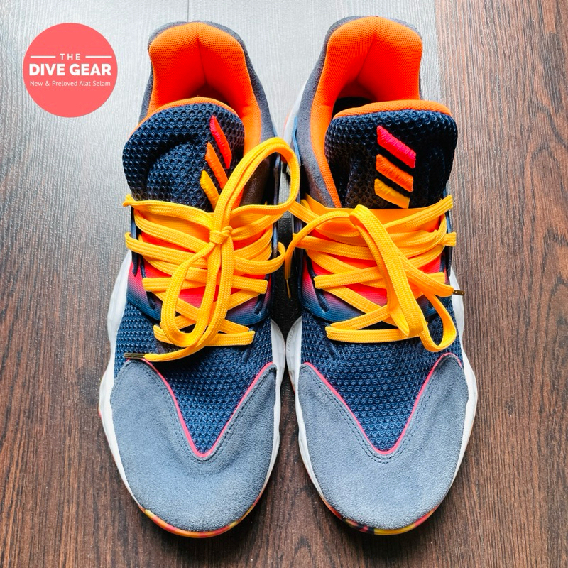 Adidas Harden vol 4 GCA orange size 9 like new