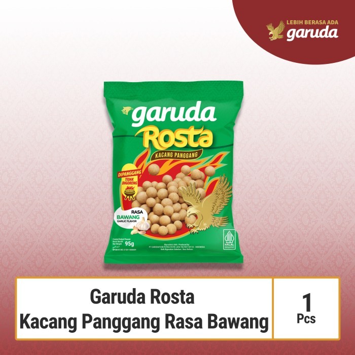 

GARUDA ROSTA RASA BAWANG 95G SNACK KACANG OVEN