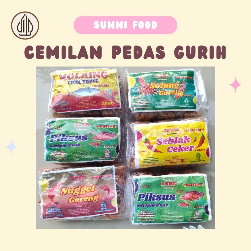 

Cemilan Pedas Gurih Eceran Terlaris di Warung