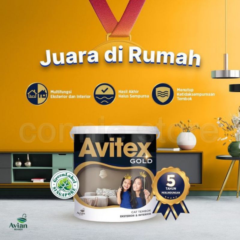 Avitex Gold 5kg Cat tembok dinding