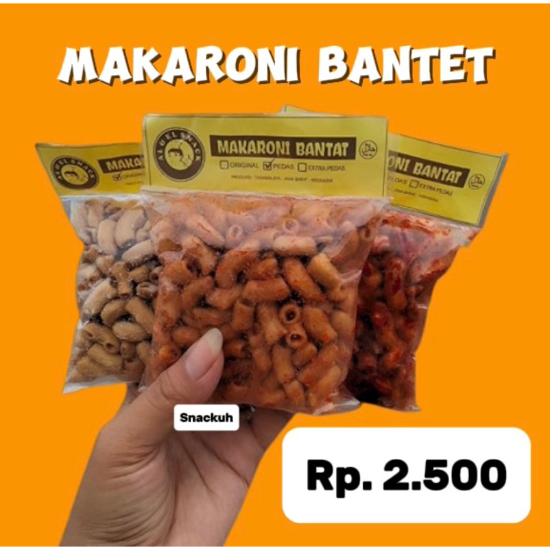 

COD Makaroni Bantet Pedas Daun Jeruk Makaroni Pedas Asin Gurih Termurah