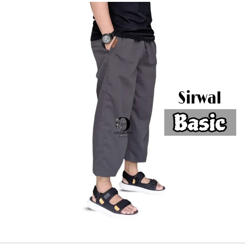 Celana Sirwal Pria Dewasa / Celana IKHWAN / Celana Cargo / Celana Komprang Bahan Adem