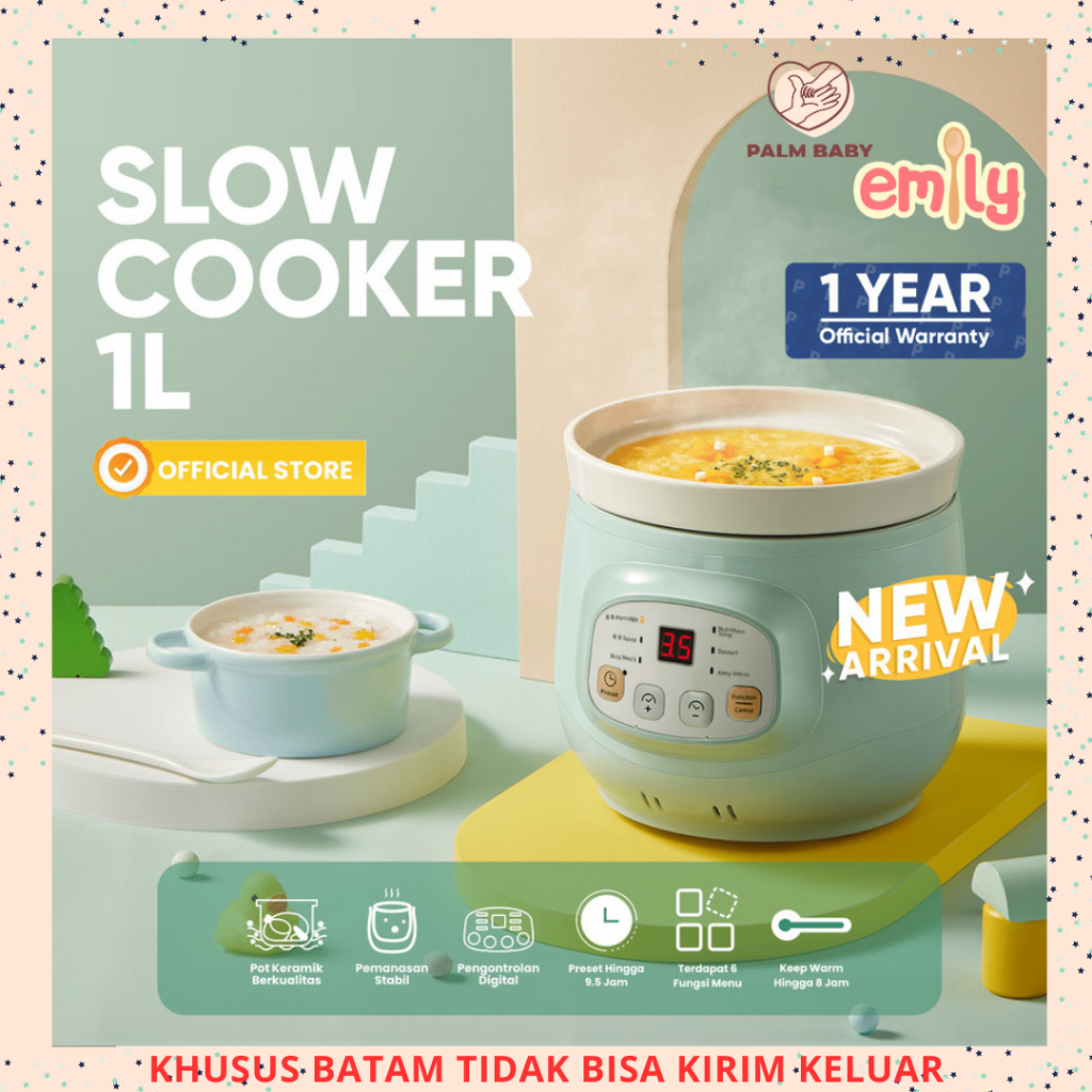 Emily Slow Cooker 1 Liter ESC-38007