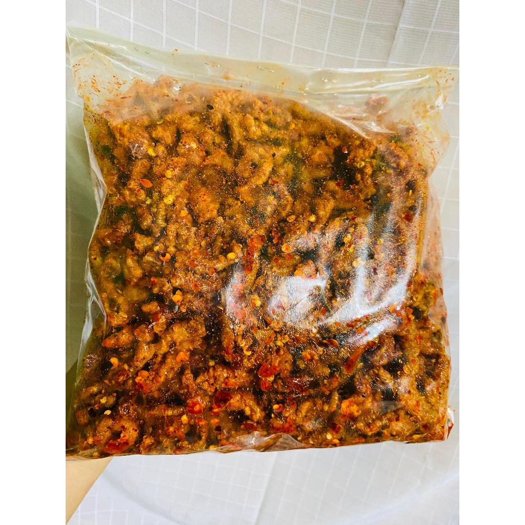 

usus ayam cripsy/keripik usus ayam pedas daun jeruk bumbu melimpah/keripik usus ayam crispy original daun jeruk kemasan 500gr 250gr 100gr