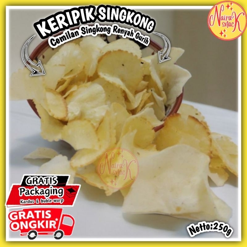 

Keripik Singkong Rasa Ayam Bawang 250gr