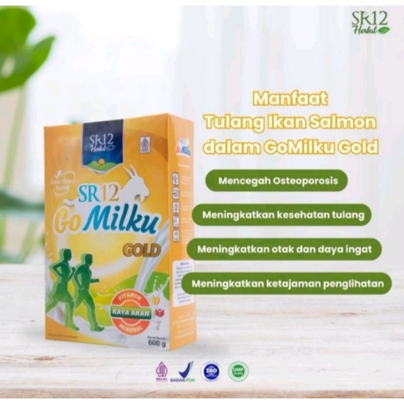 

Go milku gold SR12/ go milku gold/ susu untuk tulang