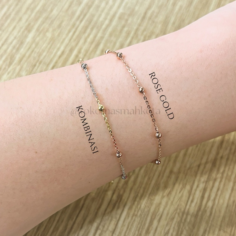 GELANG JEDAR EMAS (DEWASA) 9K