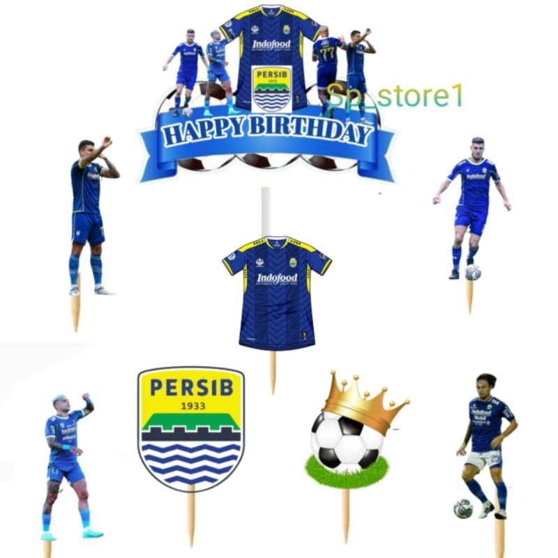 Cake toper lapis styrofoam    tusukan kue murah   toper bola   hiasan kue