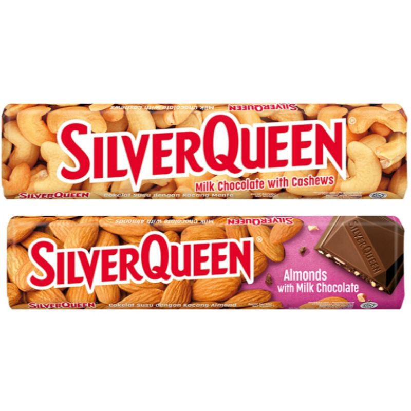 

silverqueen chocolate 58g cashew almond