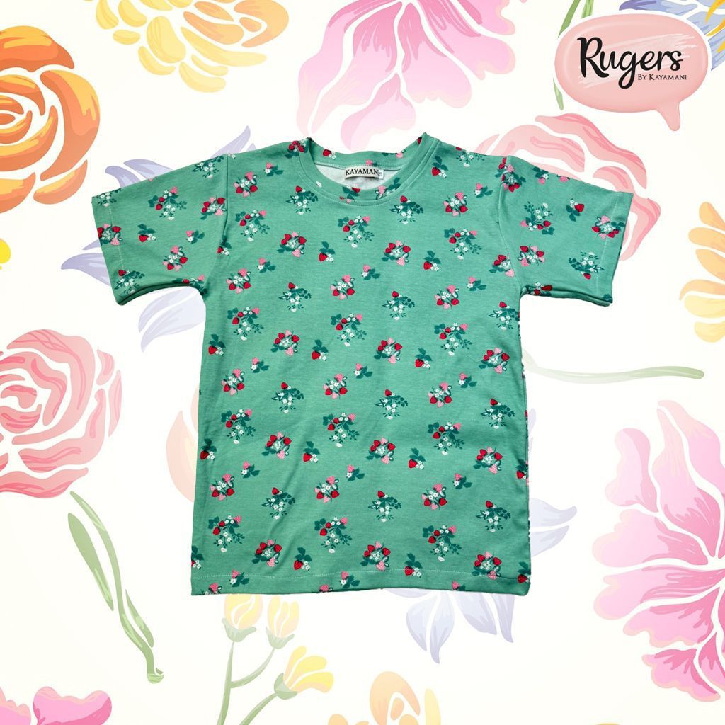 Rugers By Kayamani - Kaos Anak Perempuan - Emerald Tee