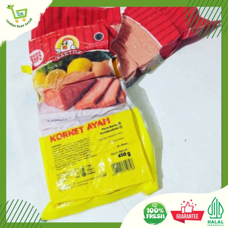 

BARTOZ KORNET AYAM 450 GR | Tambah Buah Sayur