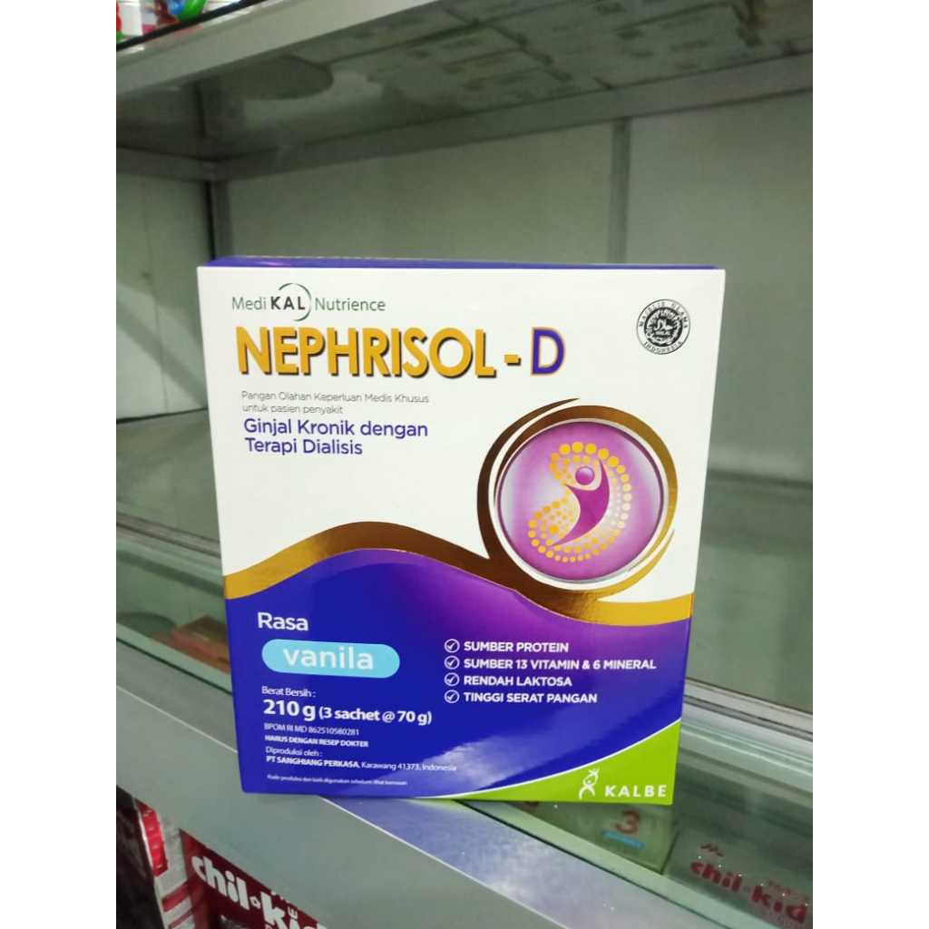 

Nephrisol- D Dialisis vanila 210gr